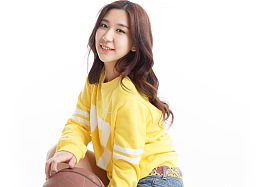 年轻女孩肖像照片