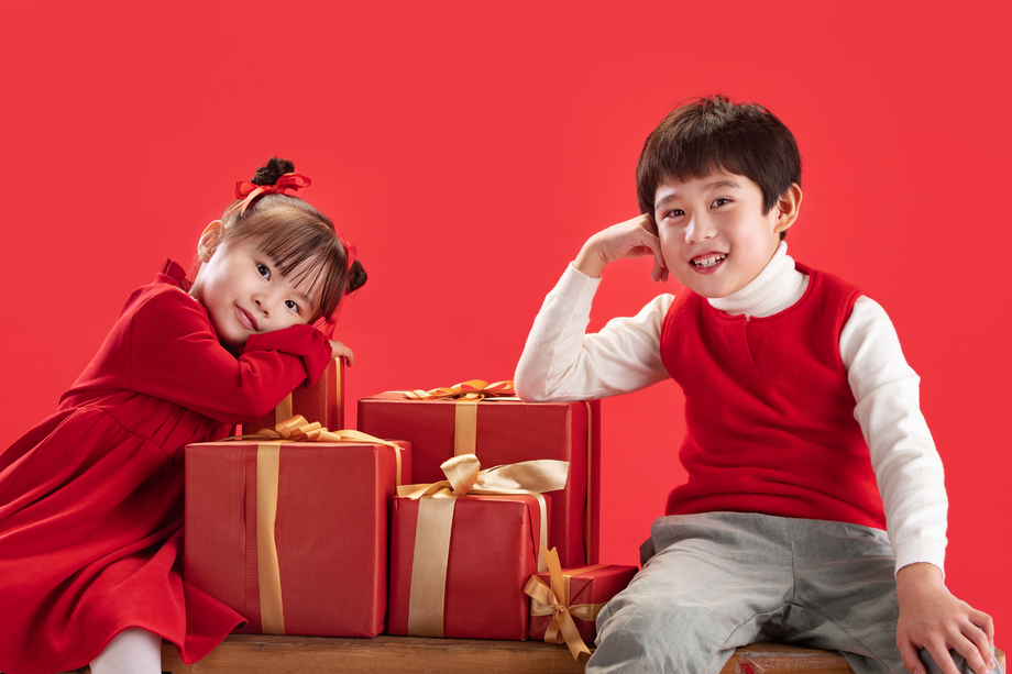 可爱的小朋友过新年 可爱的小朋友过新年