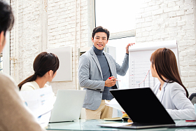 青年商务团队开