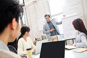 青年商务团队开