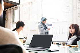 青年商务团队开