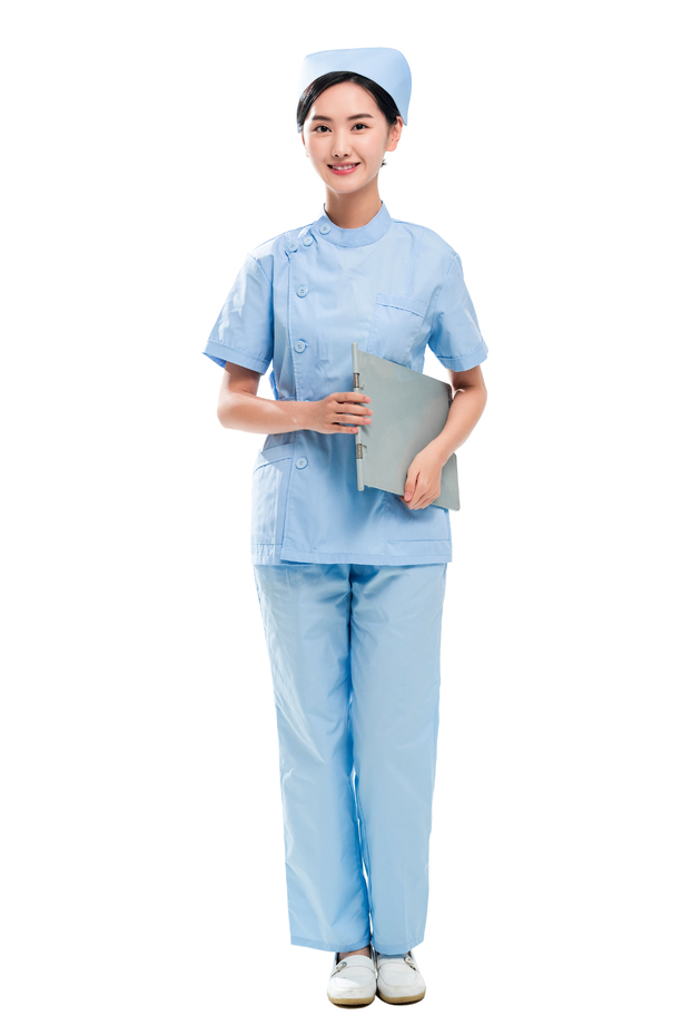 青年女护士肖像照片 青年女护士肖像照片