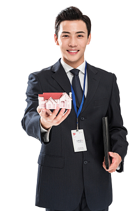 房地产销售人员图片