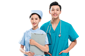 自信的医务工作者