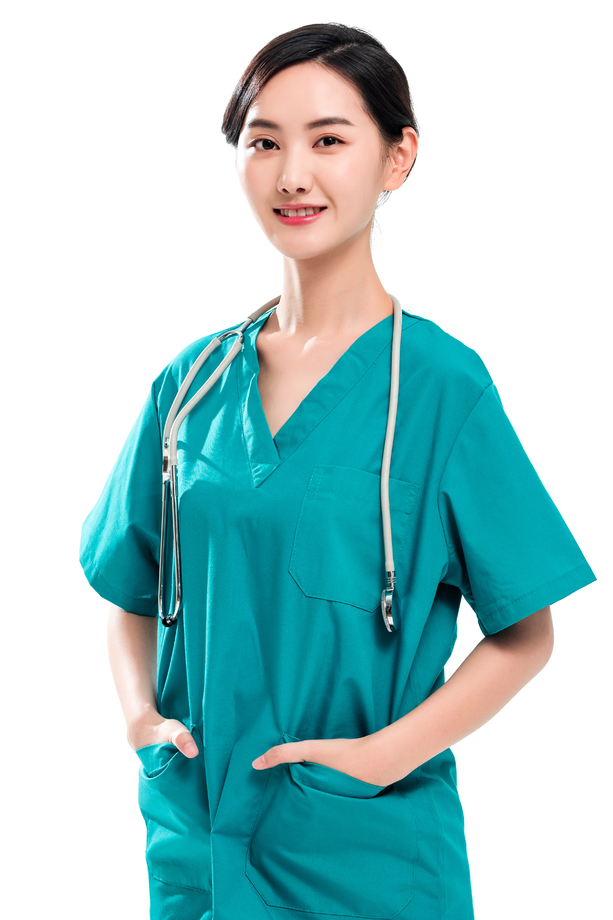 青年女医生肖像图片 青年女医生肖像图片