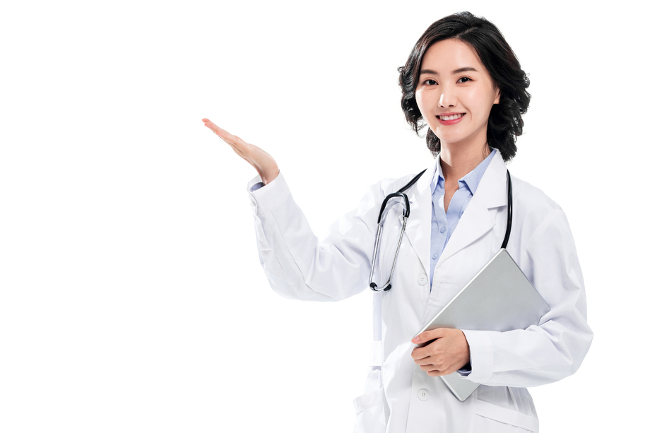 青年女医生肖像图片 青年女医生肖像图片