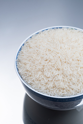 一碗长粒香米照片