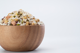 一碗八宝粥米照片